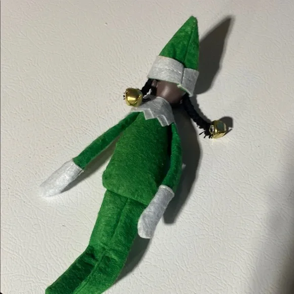 Green Elf Plush with Bells - Picture 3 of 3